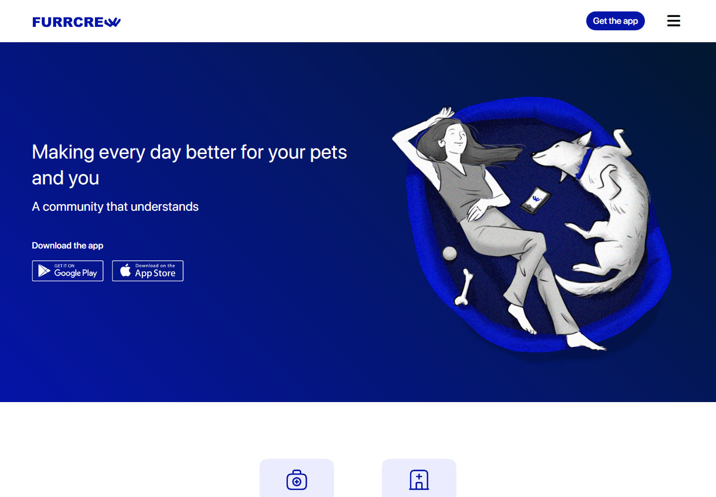 FurrCrew homepage preview