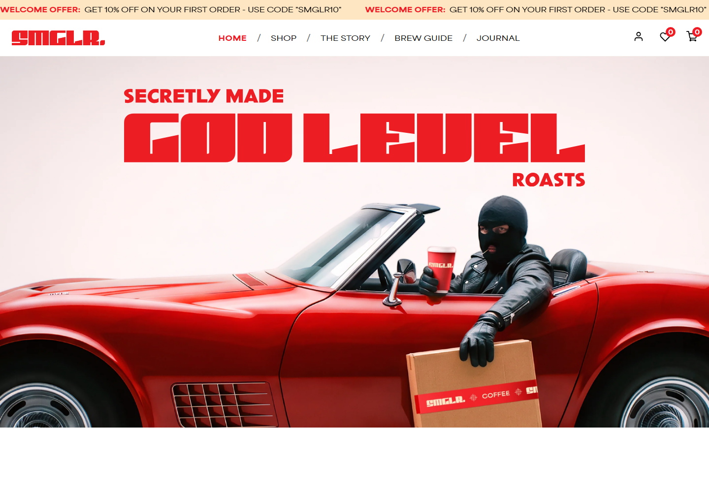 SMGLR homepage preview